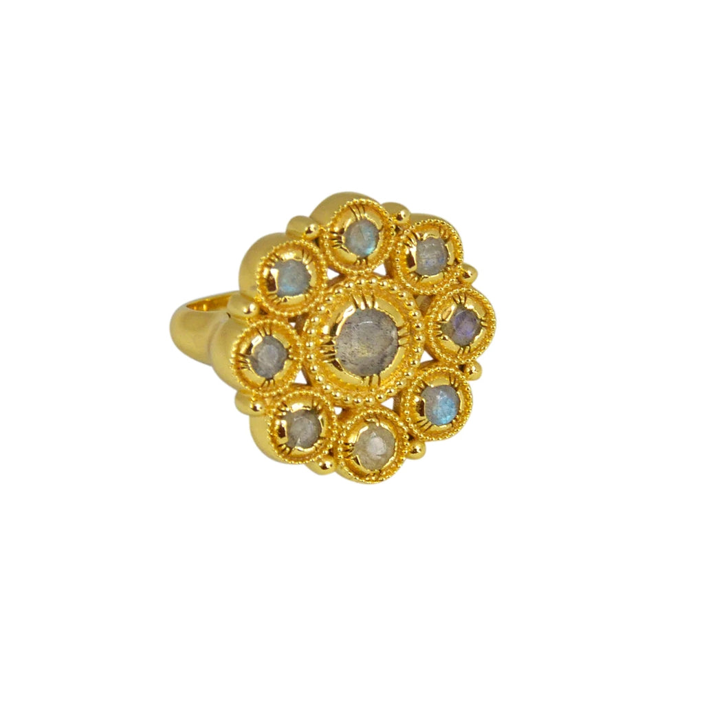 Flower Ring - Gold Plated