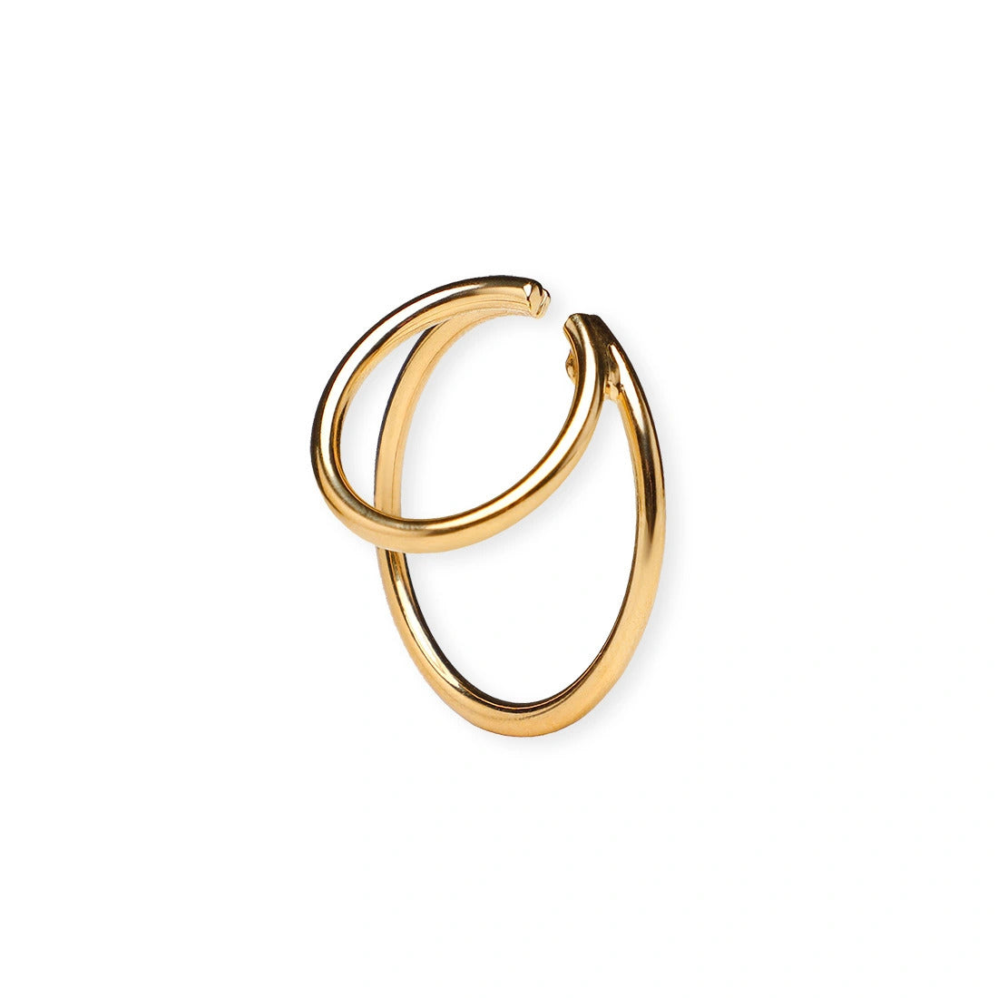 Pozlacený ear cuff OH RING SM