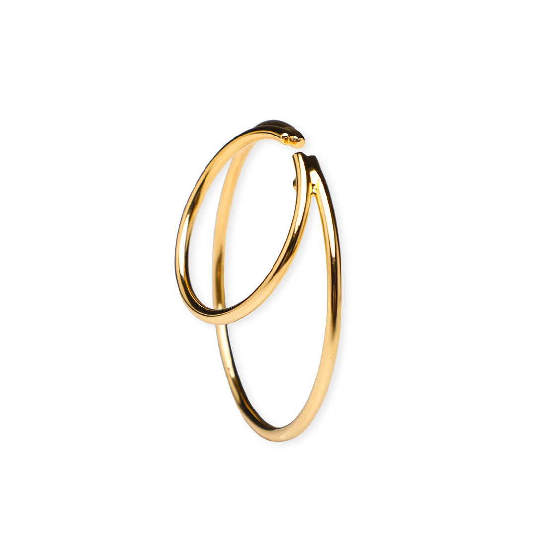 Pozlacený ear cuff OH RING ML