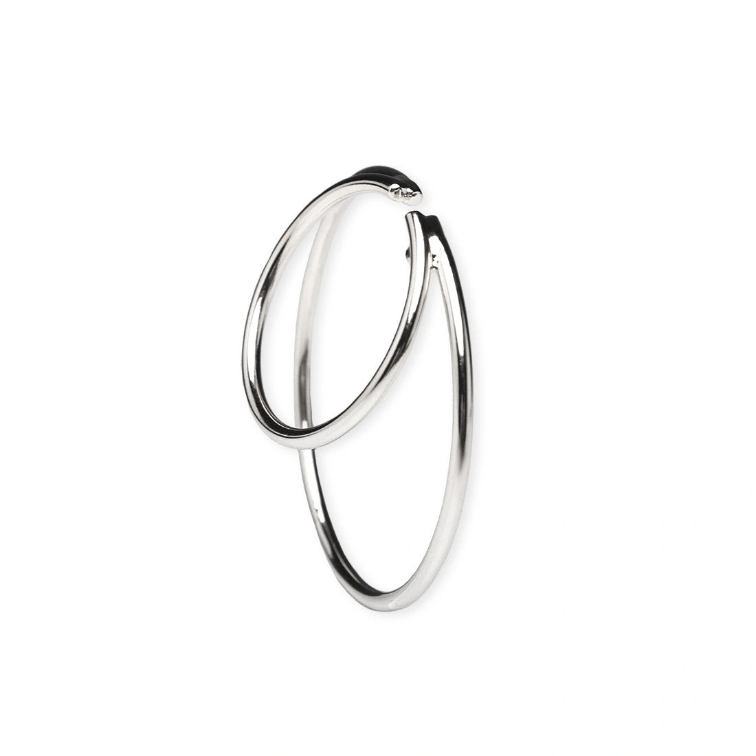 Stříbrný ear cuf OH RING ML