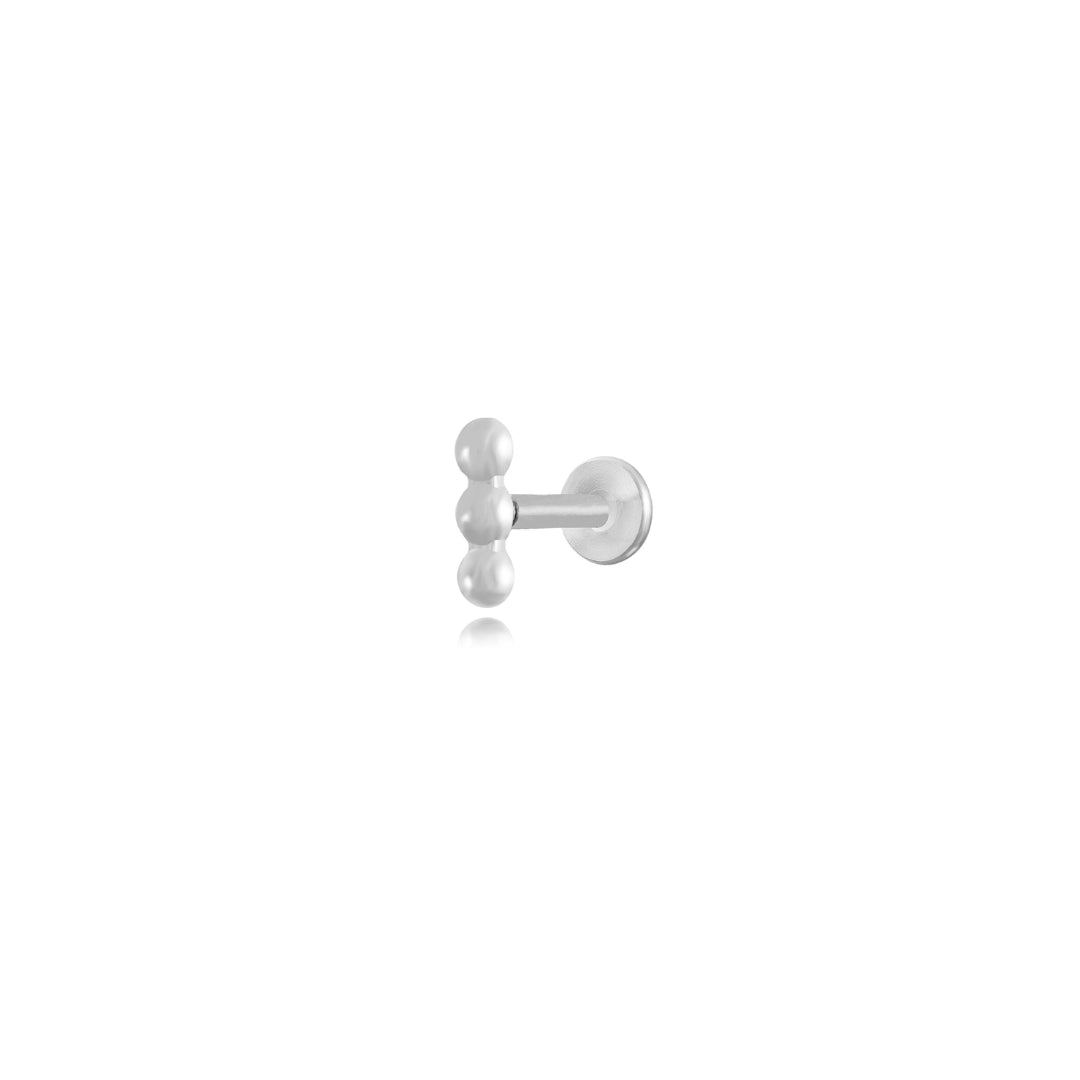 Stříbrný piercing beads