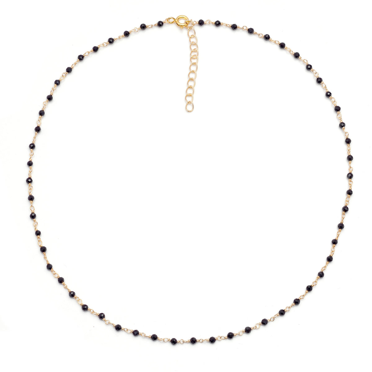 Choker s černým onyxem