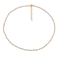 Choker s labradoritem