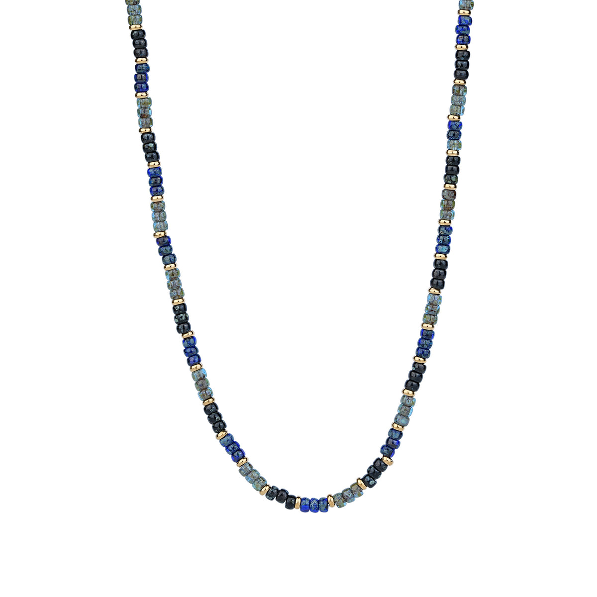Choker z minerálů
