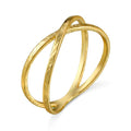 Gold plated Ring Bague