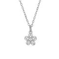 Golden flower necklace