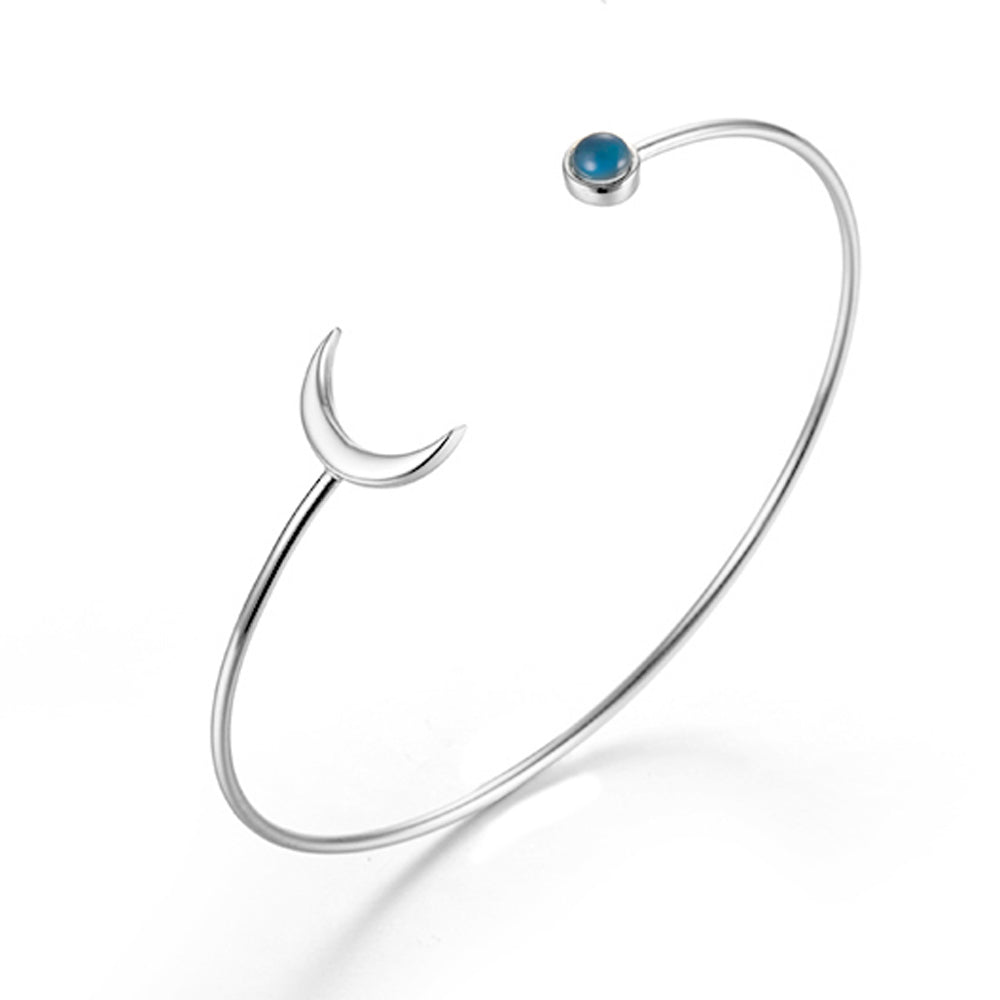 SILVER MINERAL BRACELET