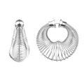 Hoop Steel Earring - Spring
