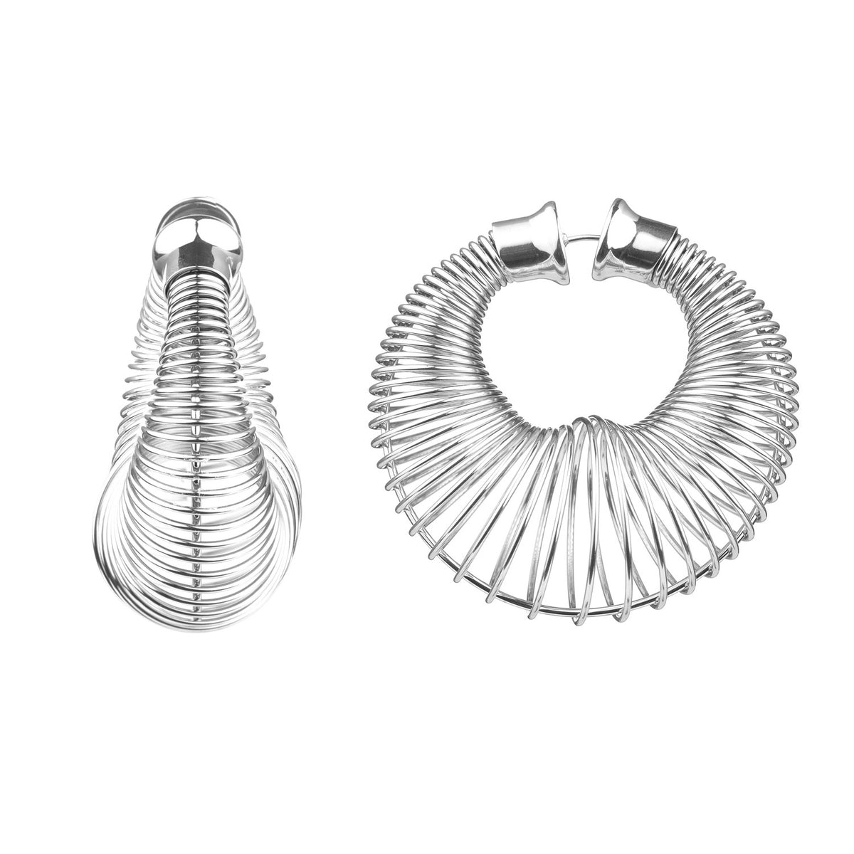 Hoop Steel Earring - Spring