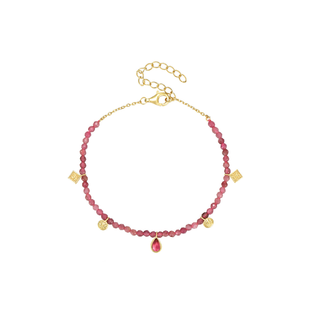 Mineral Bracelet - Pink Tourmaline 2,5mm