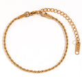 Steel Bracelet - 2 mm Rope