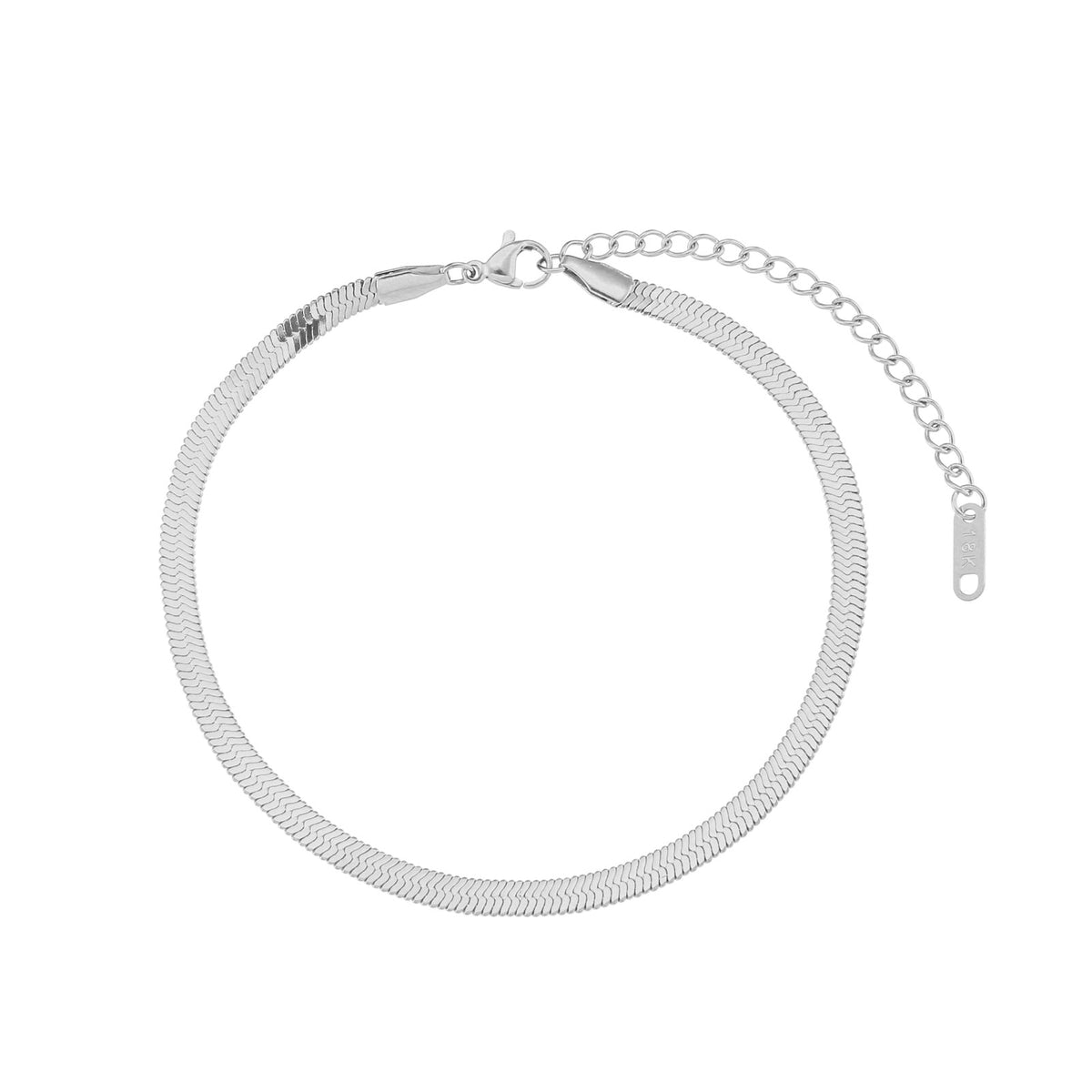 Steel Bracelet 3mm   Herryingbone