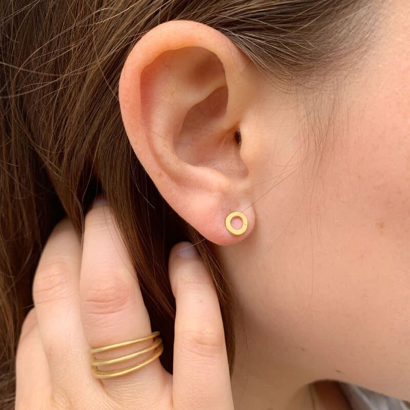 One Soul Supermini Circle Earrings