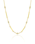 Zirconia Necklace - Bar 21*2 mm