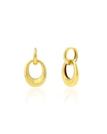 Hoop Earrings - Oval 25mm