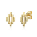 Rhombus Earrings - 11 mm