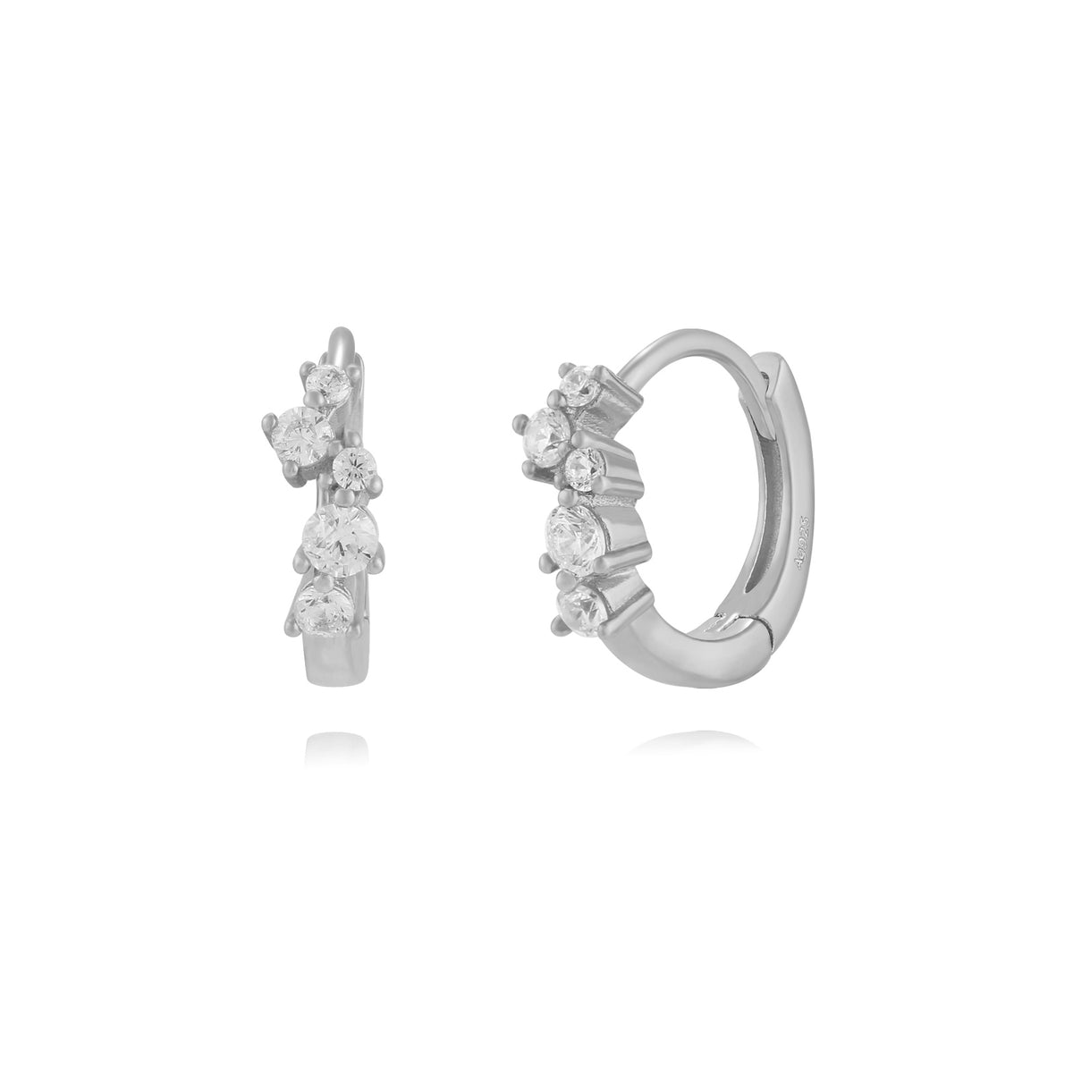 copy of Zirconia Earrings - Hoop 13 mm