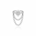 Silver Zirconia Star Piercing