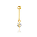 Silver Piercing - Zirconia