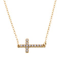Necklace Zirconia - Cross