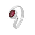 Mineral Ring - 7*4mm - Ruby