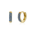 Hoop Earrings - Zirconia