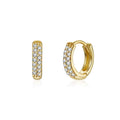 Hoop Earrings - Zirconia