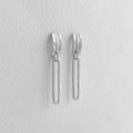 Rock & Soul Sophie ‘M’ Earrings Silver