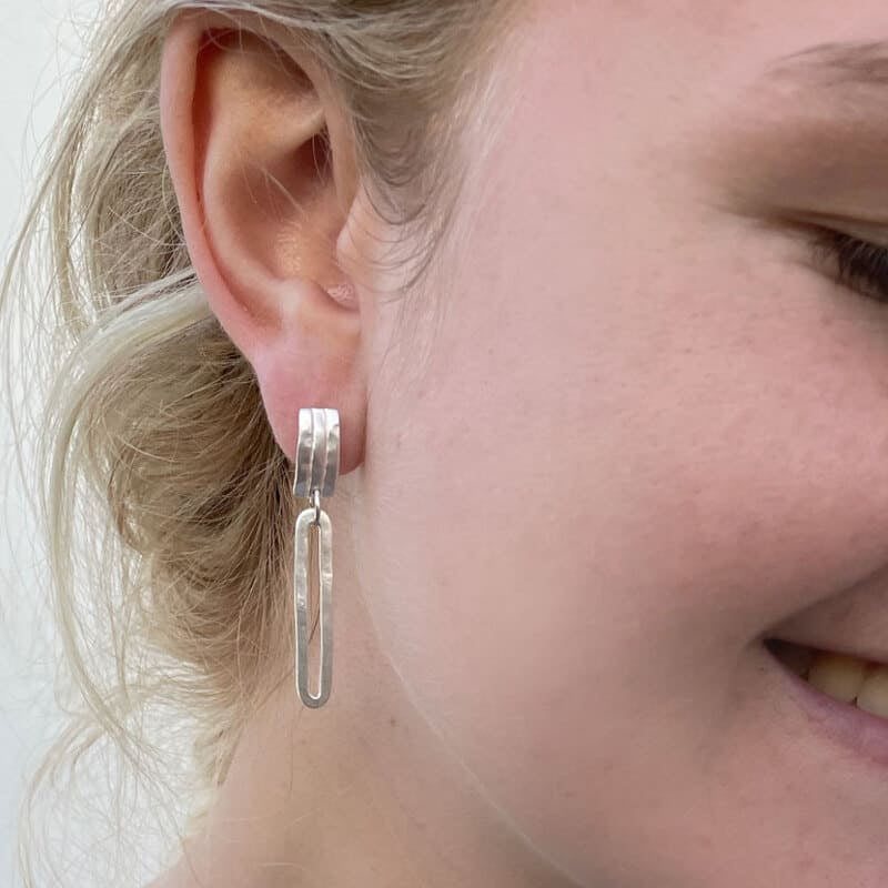 Rock & Soul Sophie ‘M’ Earrings Silver