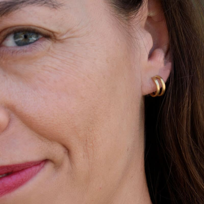 Rock & Soul Small Hoop Earrings
