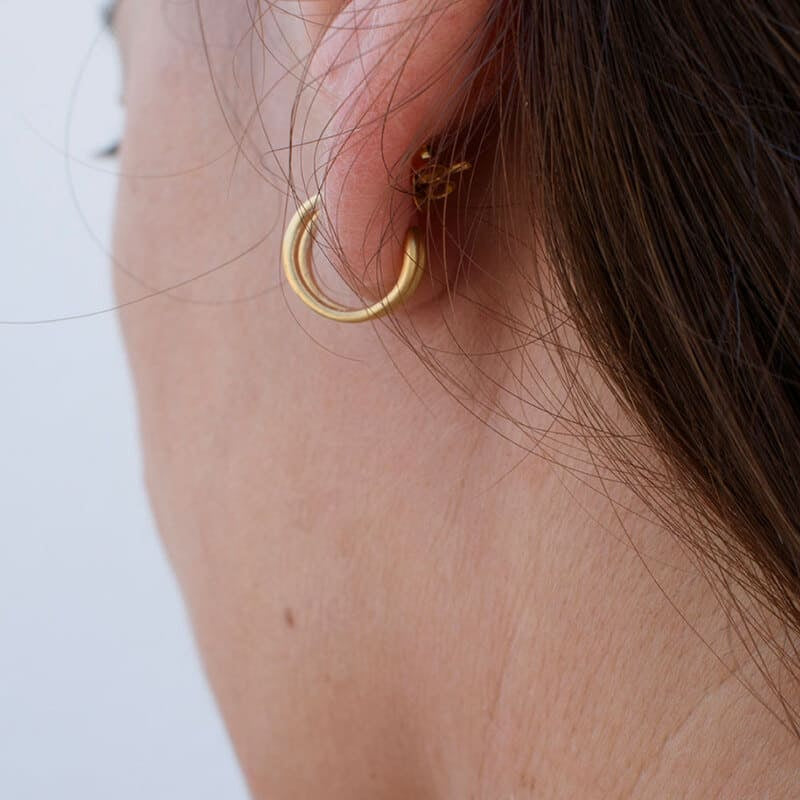 Rock & Soul Small Hoop Earrings