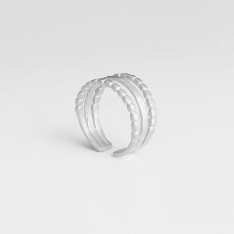Camu Triple Ring Silver