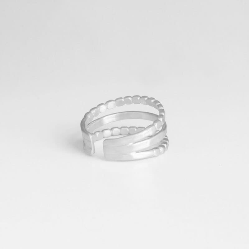 Camu Triple Ring Silver