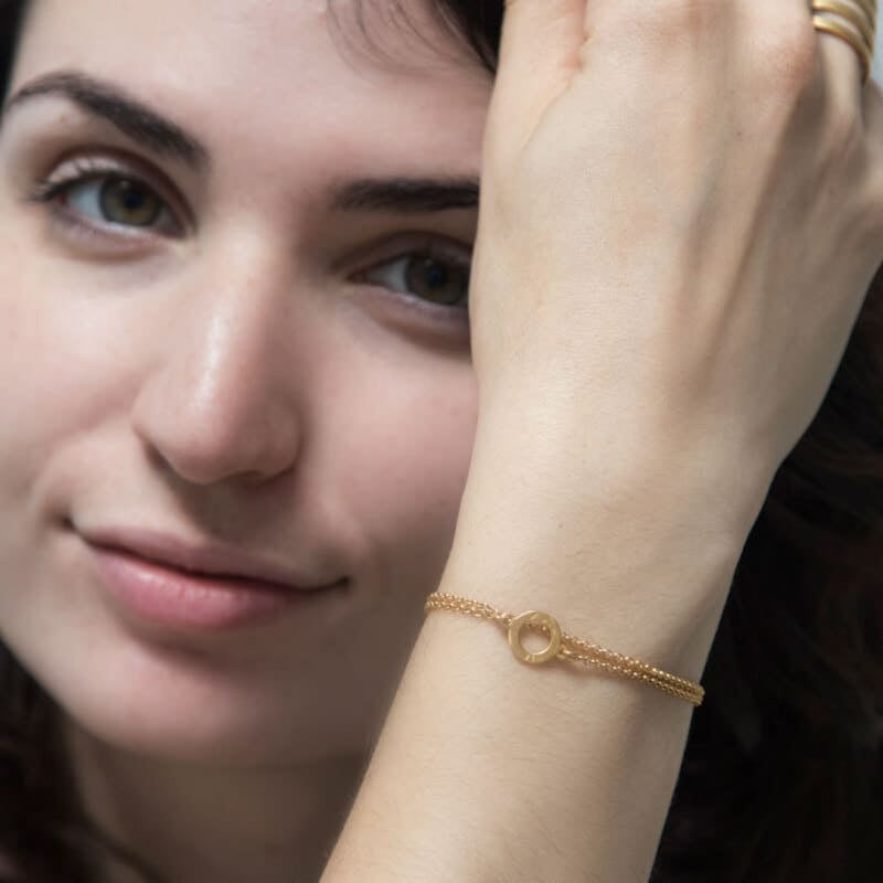 One Soul Circle Double Bracelet