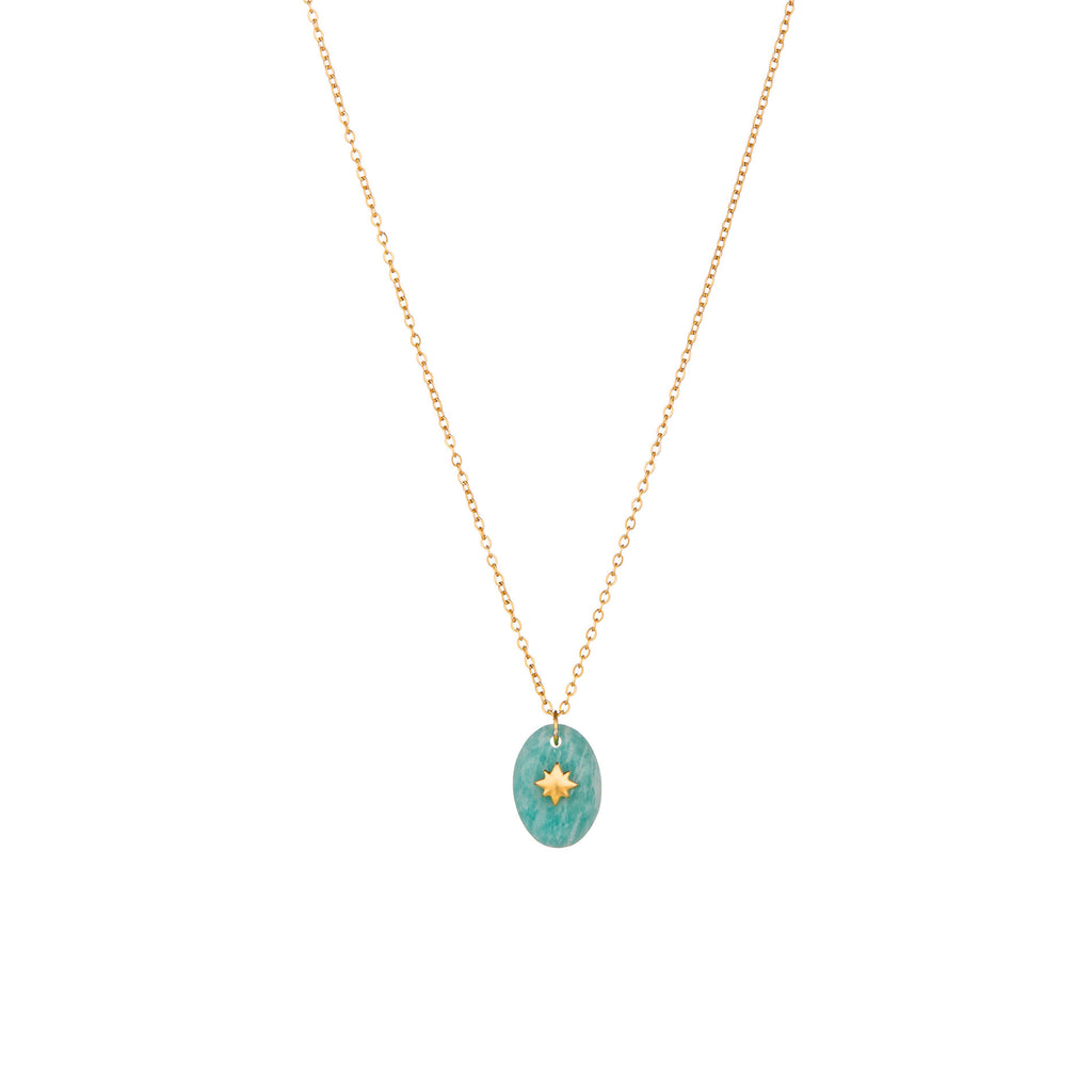 Mineral Necklace Pendant - Star