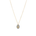 Mineral Necklace Pendant - Star - Labradorite