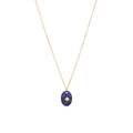 Mineral Necklace Pendant - Star - Lapis Lazuli