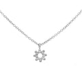 Sun Necklace - Silver