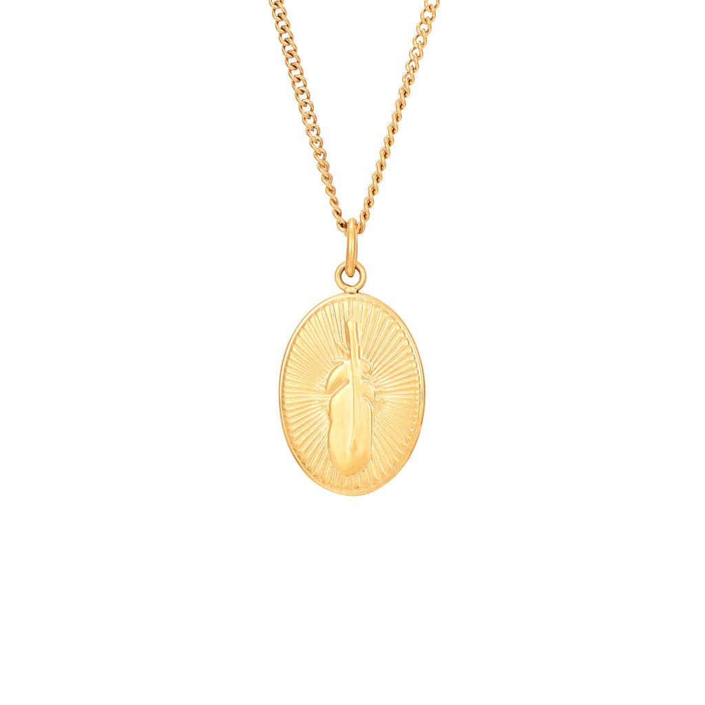 Necklace Feather