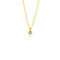 Sun Necklace - 6mm Amazonite Mineral