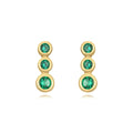 Green Zircon - Earring