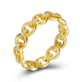 Zirconia Ring - Chain