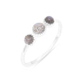 Mineral Ring - Labradorite - Silver