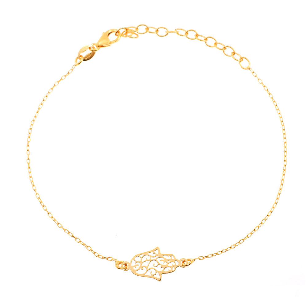Bracelet - Fatima Hand - Gold plated