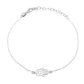 Bracelet - Fatima Hand - Silver Rhodium