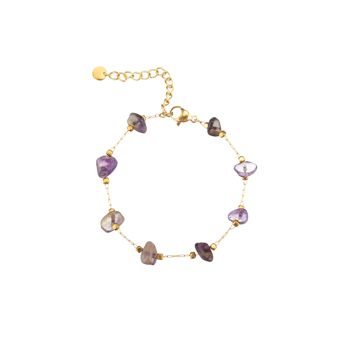 Stainless Steel Bracelet - Natural Mineral