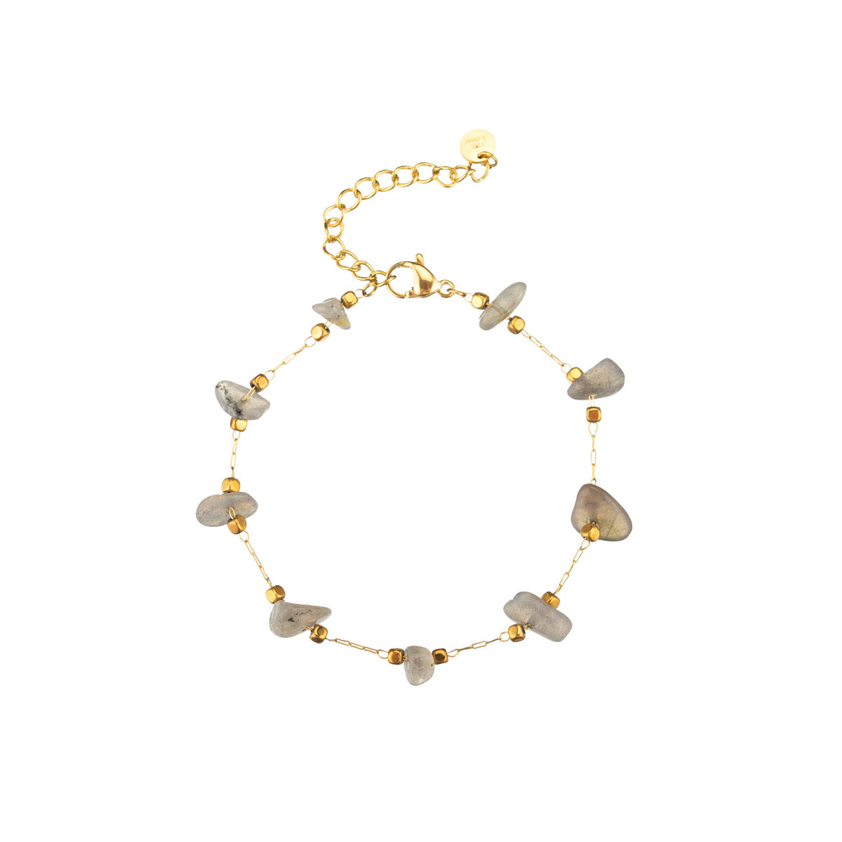 Natural Mineral Bracelet - Labradorite