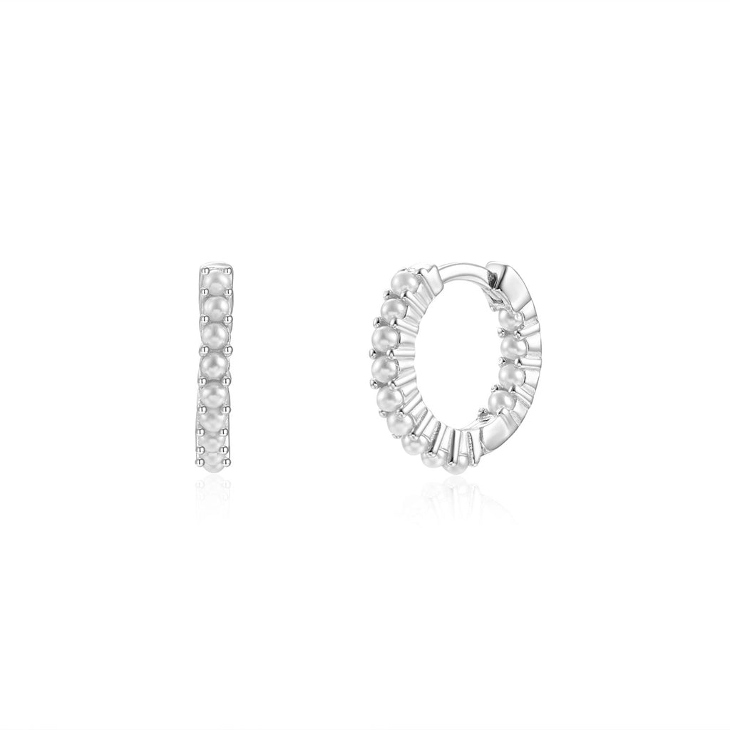 Hoop Earrings - Silver sterling -12mm