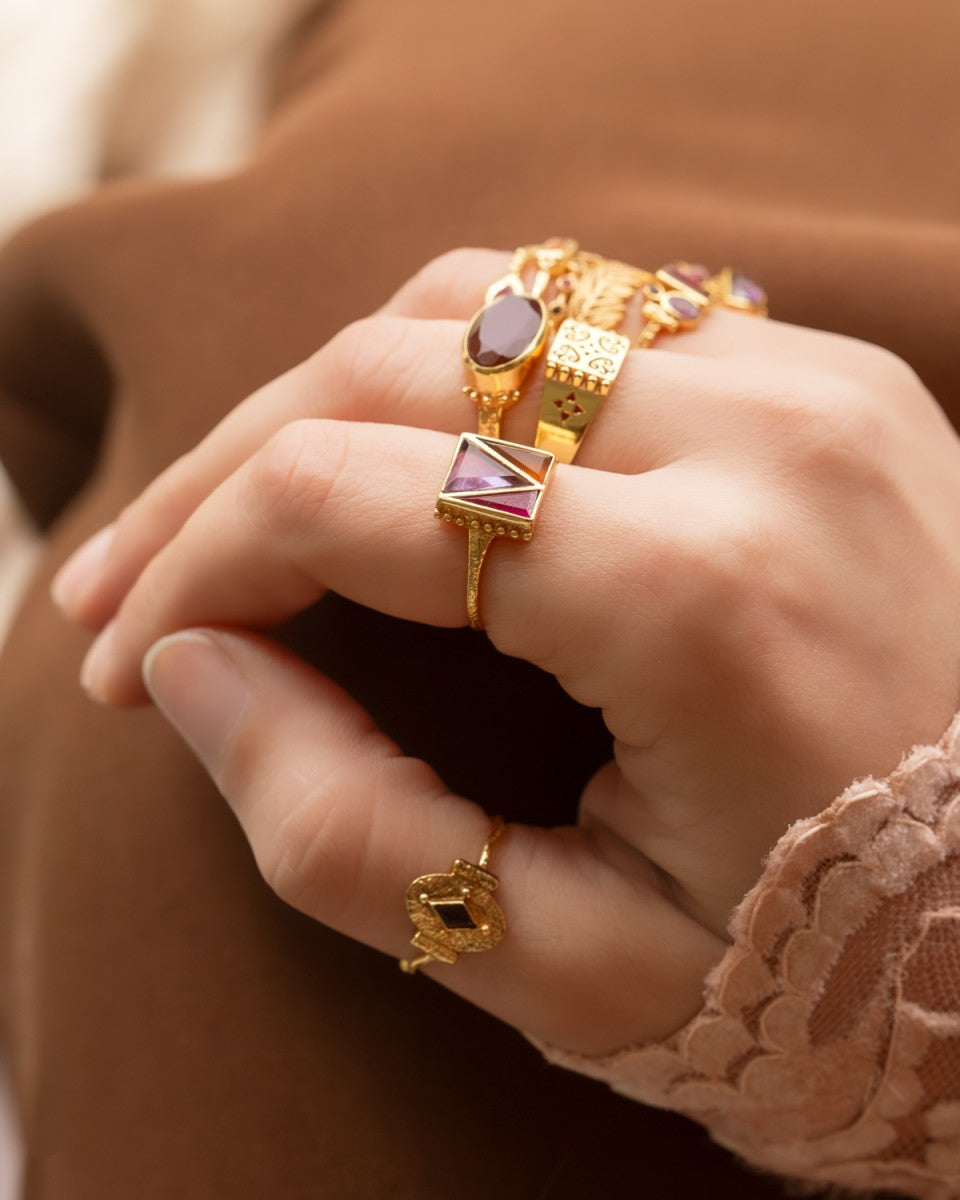 Ikhlas amethyst - diamond