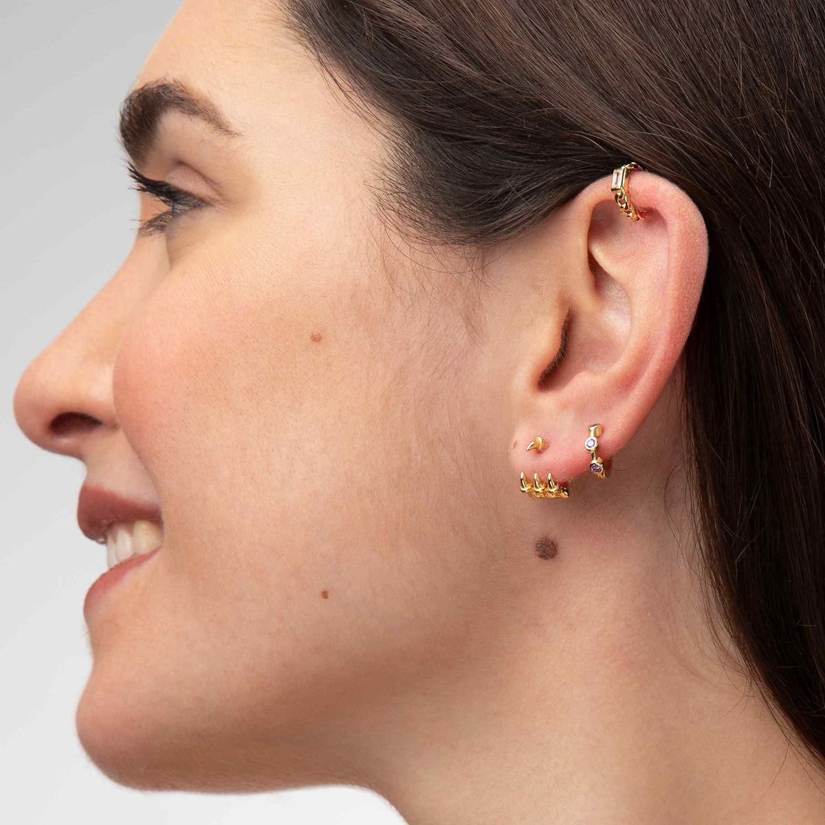 Earjacket Claw Earrings